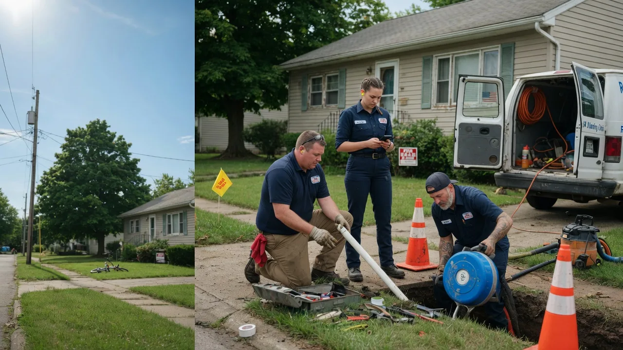 Sewer Line Repair in Bay City, WI near me